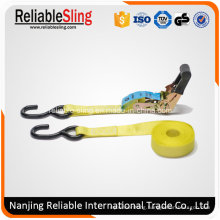 Polyester Woven Lashing Straps with Rubber Ratchet